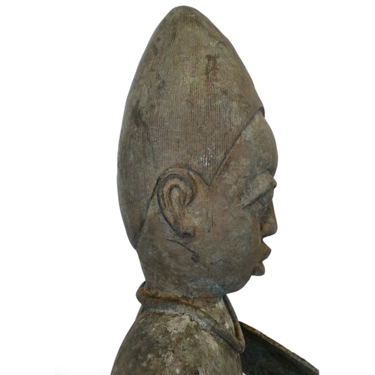 Bronze Nupe Idah Figure - Thumbnail 8