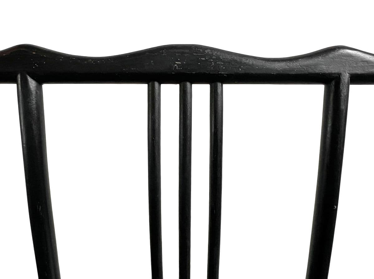 Black Julan Wood Hall Bench - Thumbnail 8