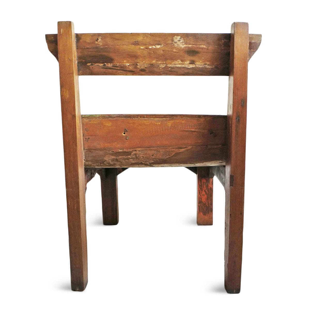 Salvaged Boat Wood Chair - Thumbnail 8