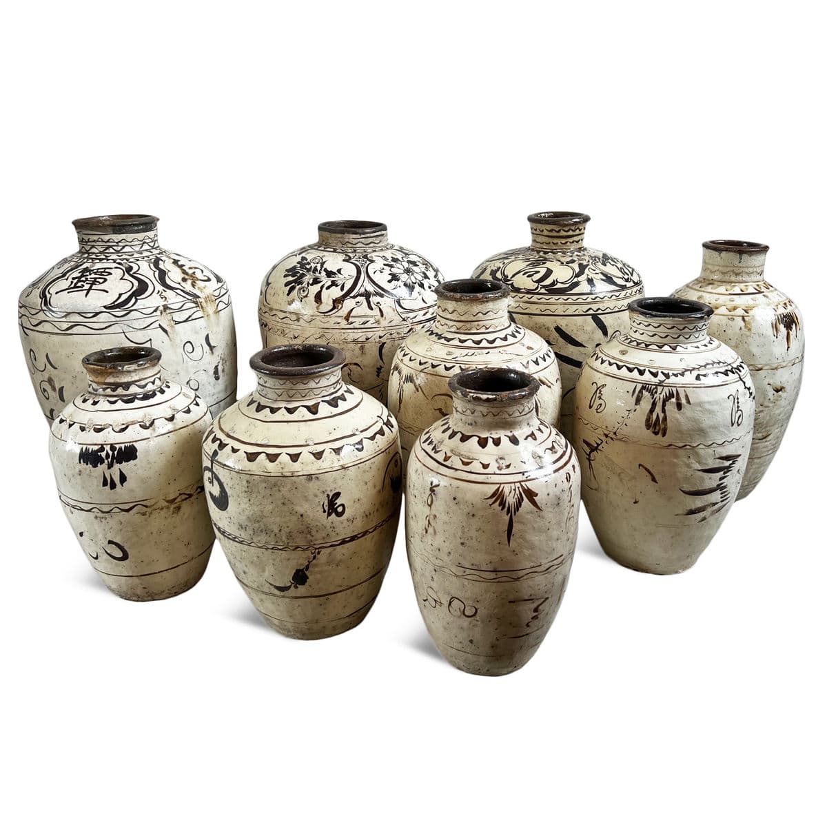 Large Antique Cizhou Pottery - Thumbnail 8