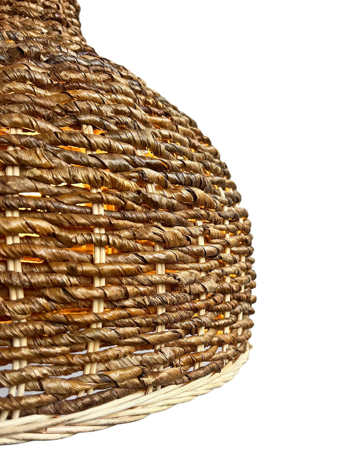 Banana Leaf Woven Pendant Light Medium - Thumbnail 8