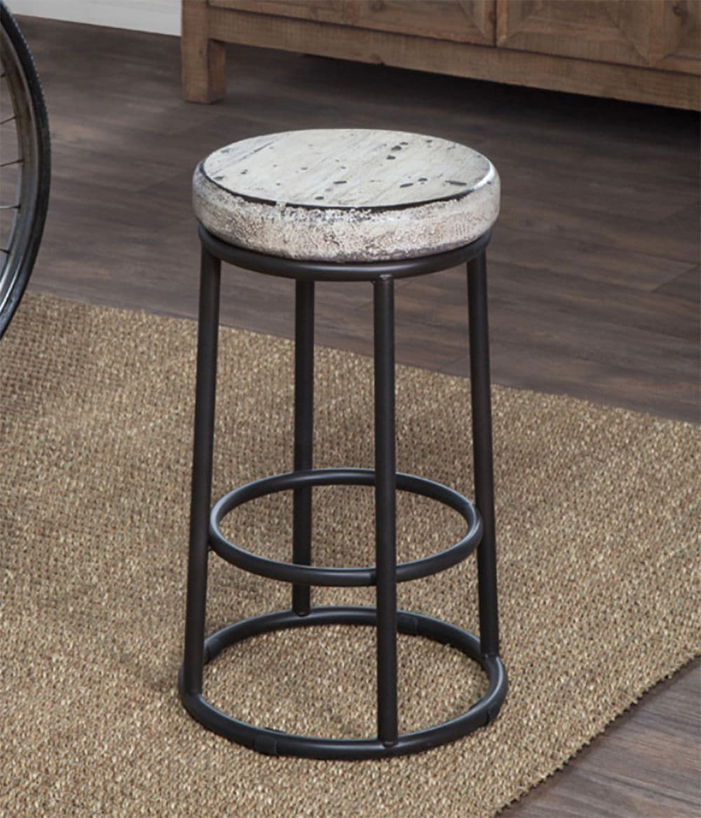 Color Pop White Counter Stool - Thumbnail 8