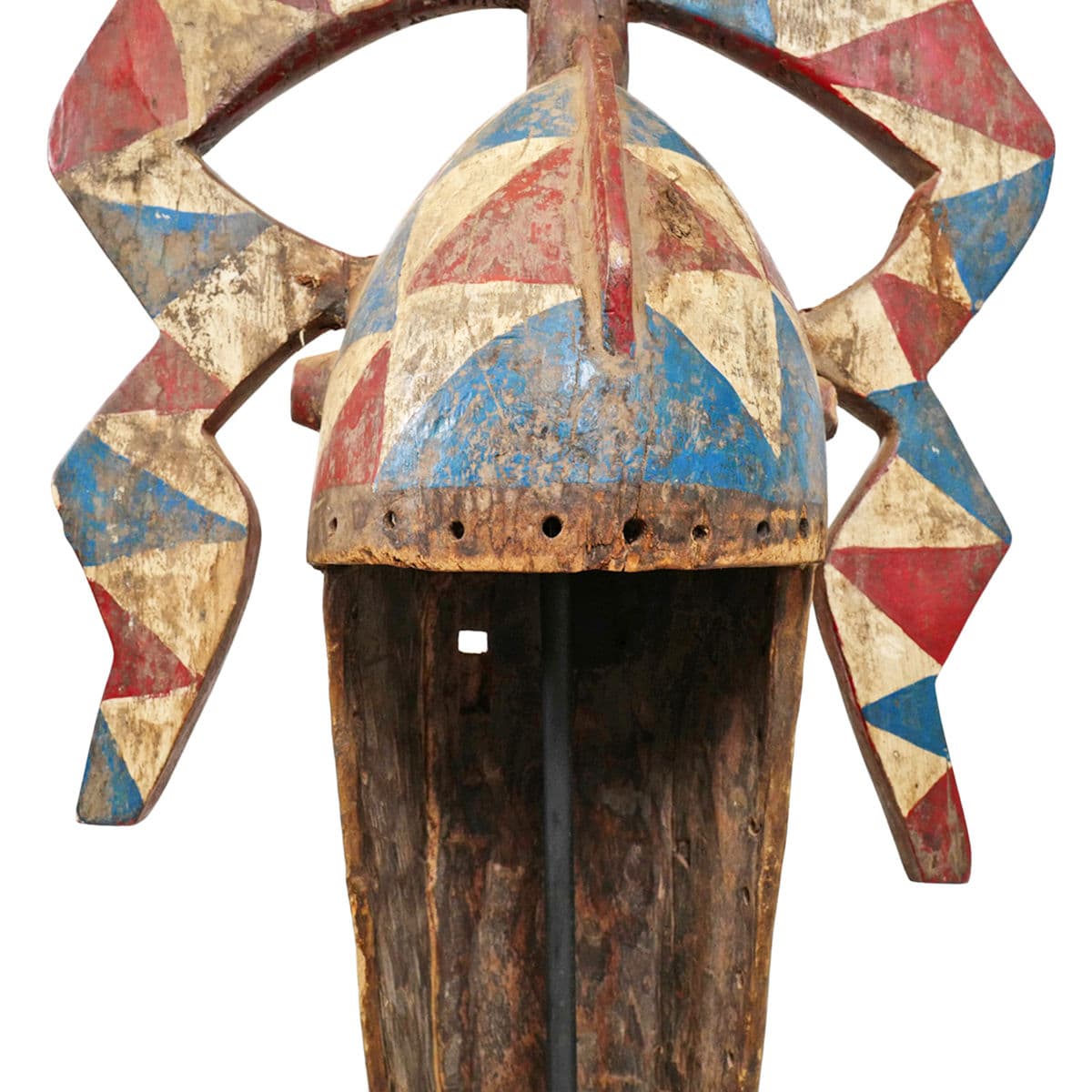 Vintage Burkina Faso Nwenka Mask - Thumbnail 8
