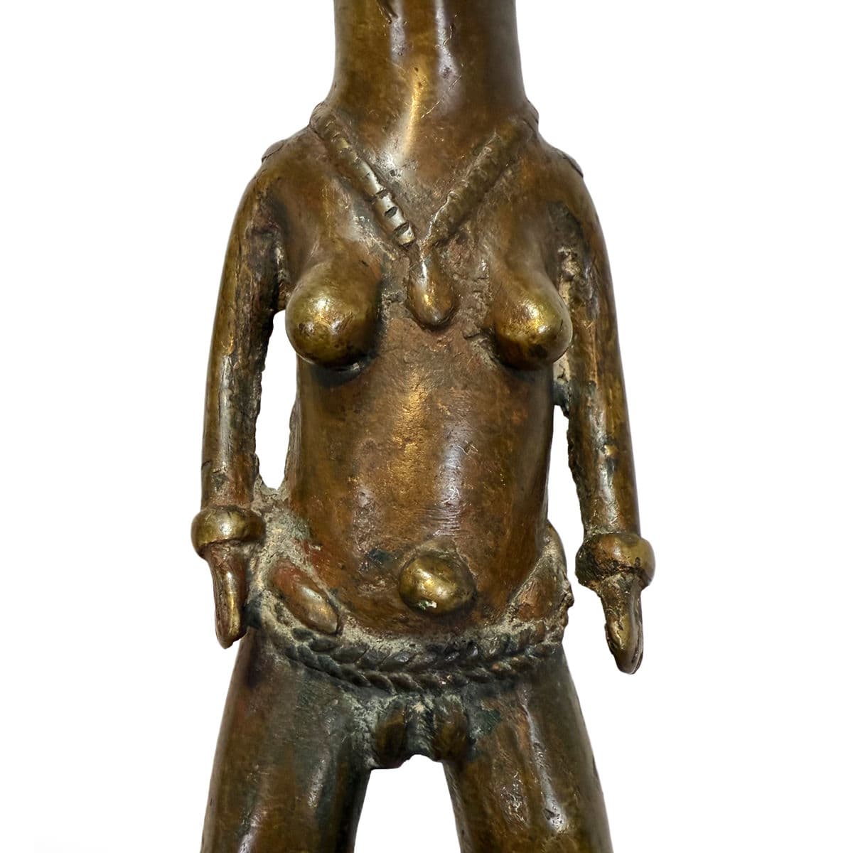 Old Bronze Tikar Figures - Thumbnail 8