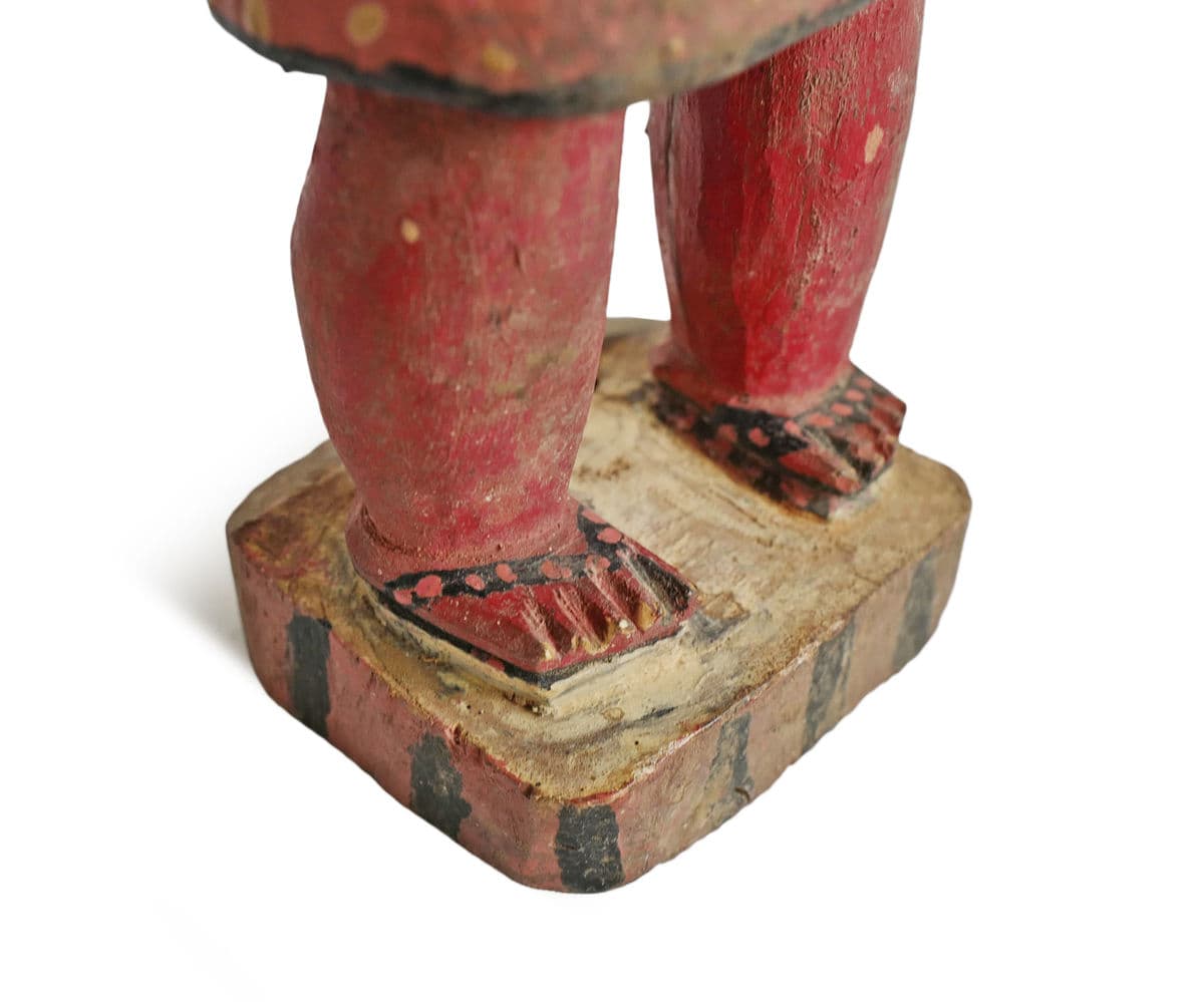 Antique Ivory Coast Female Figure - Thumbnail 8