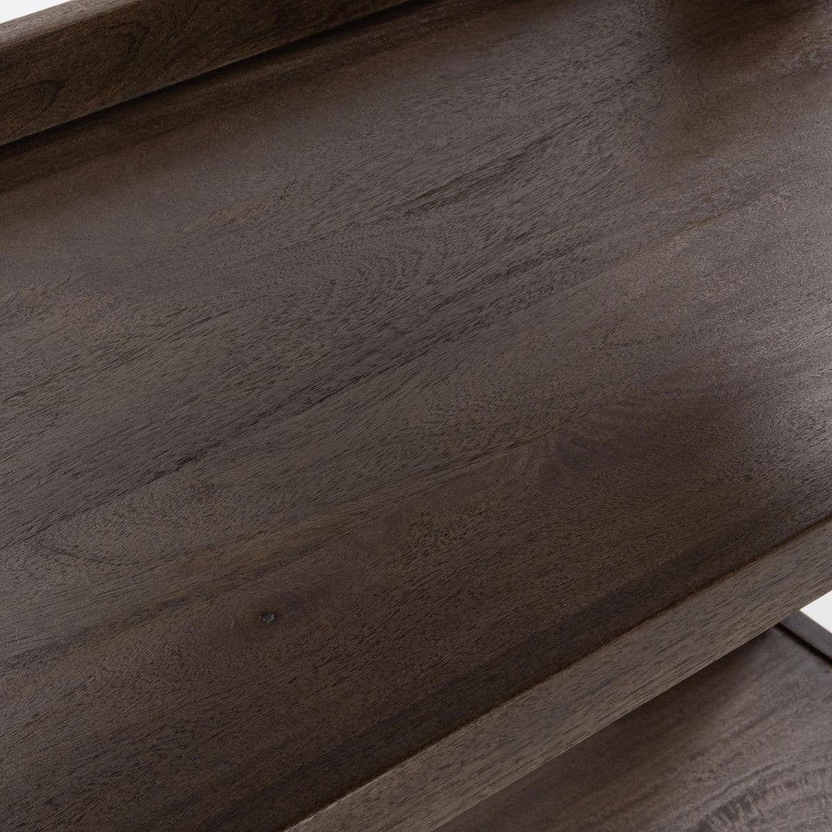 Espresso Wood Bookcase - Thumbnail 8