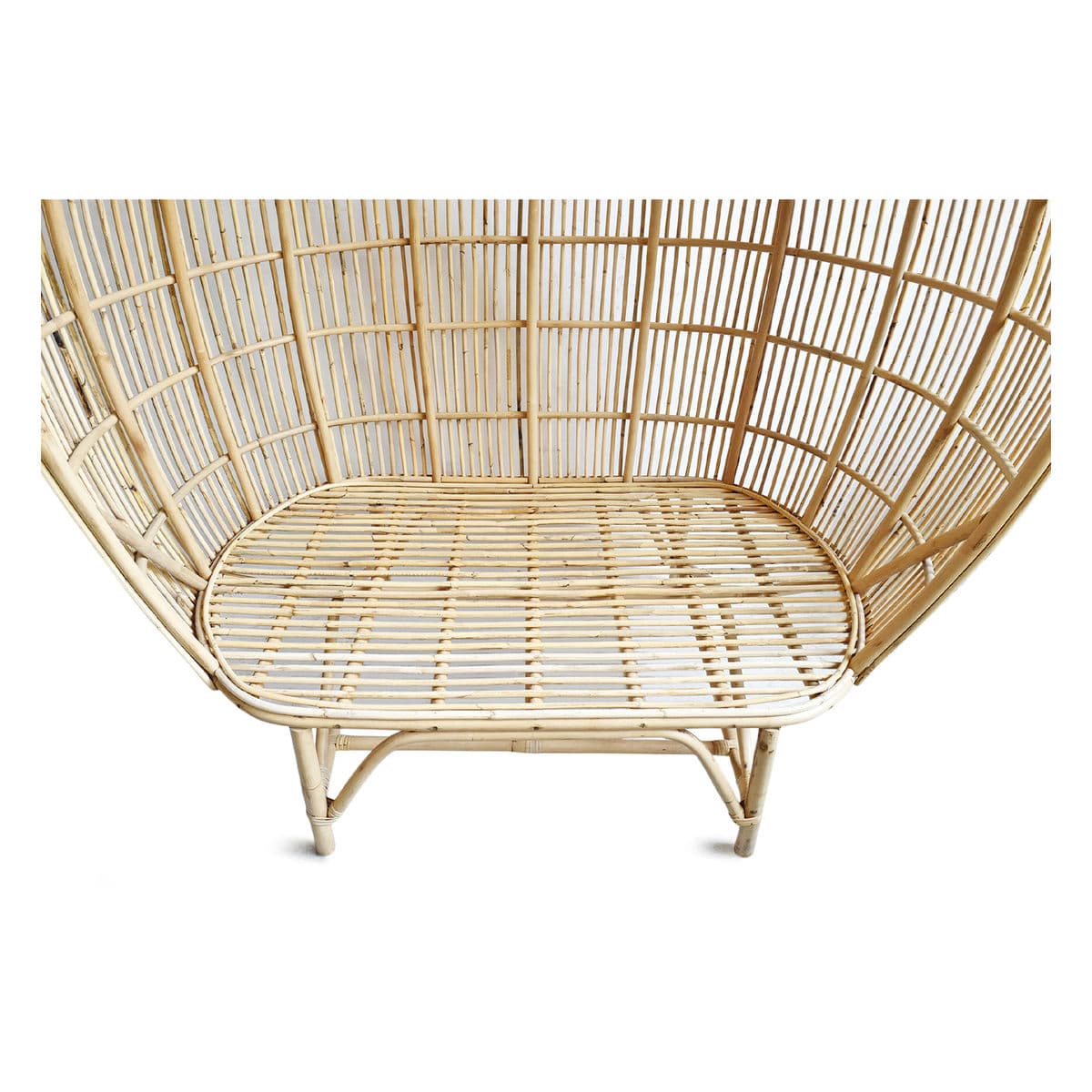 Bamboo Shell Canopy Bench - Thumbnail 8