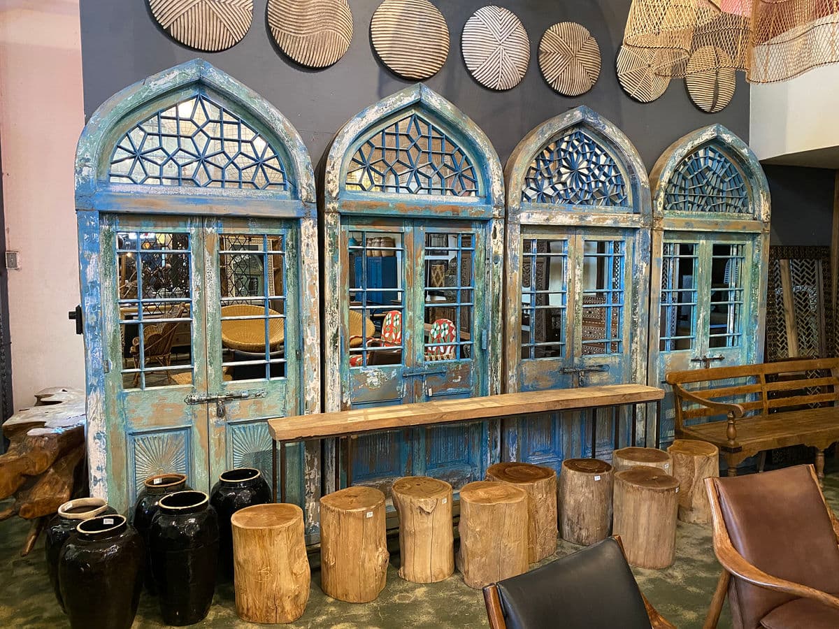 Jodhpur Church Door with Mirror - Thumbnail 8