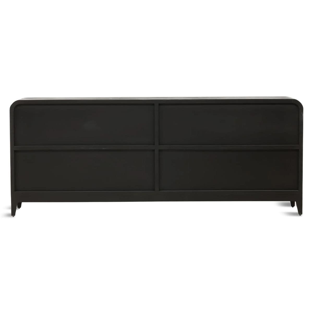 Black Rounded Window Credenza - Thumbnail 8