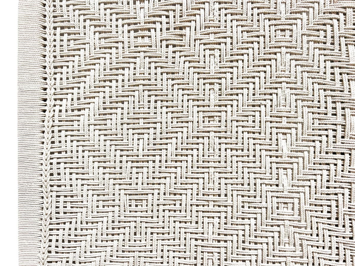 White Charpai Rope Bed - Thumbnail 9
