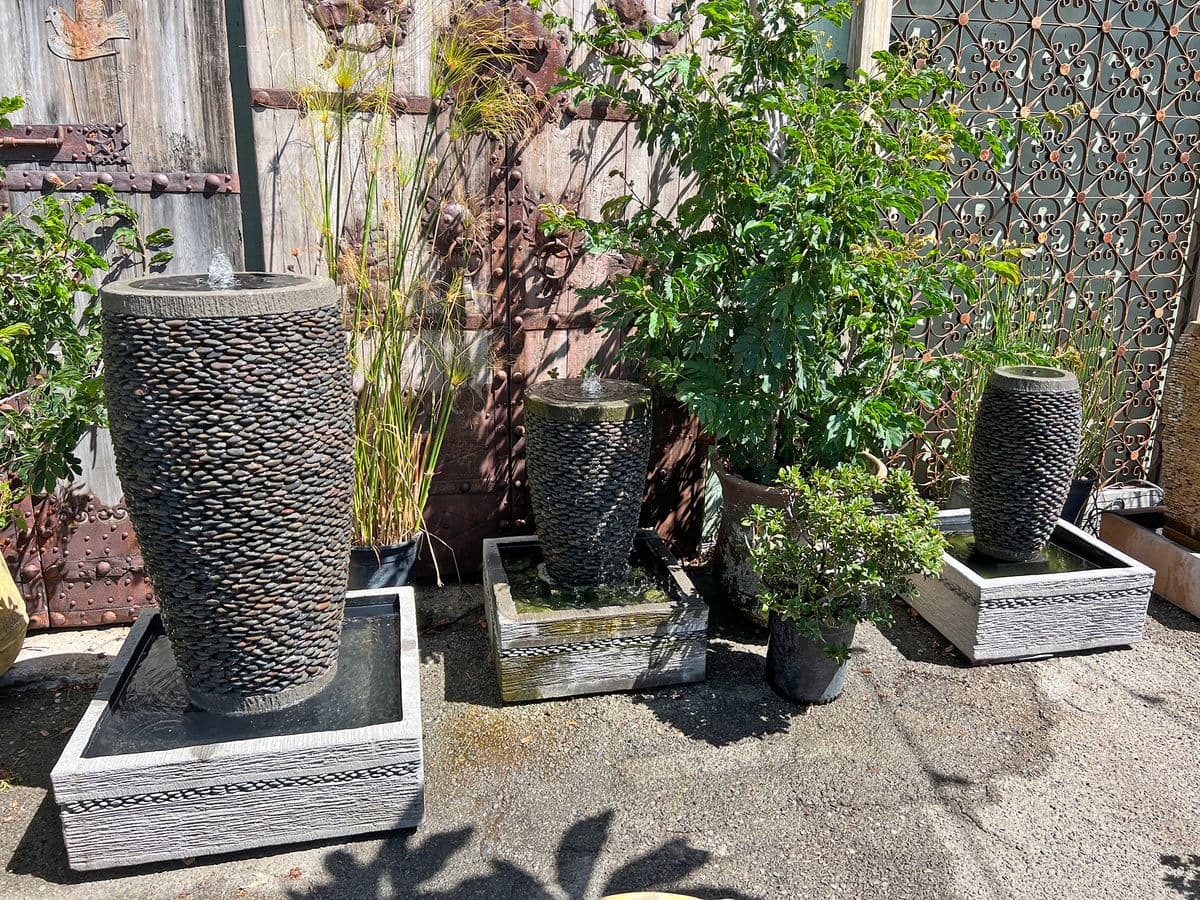 Stacked Pebble Fountain Large - Thumbnail 9