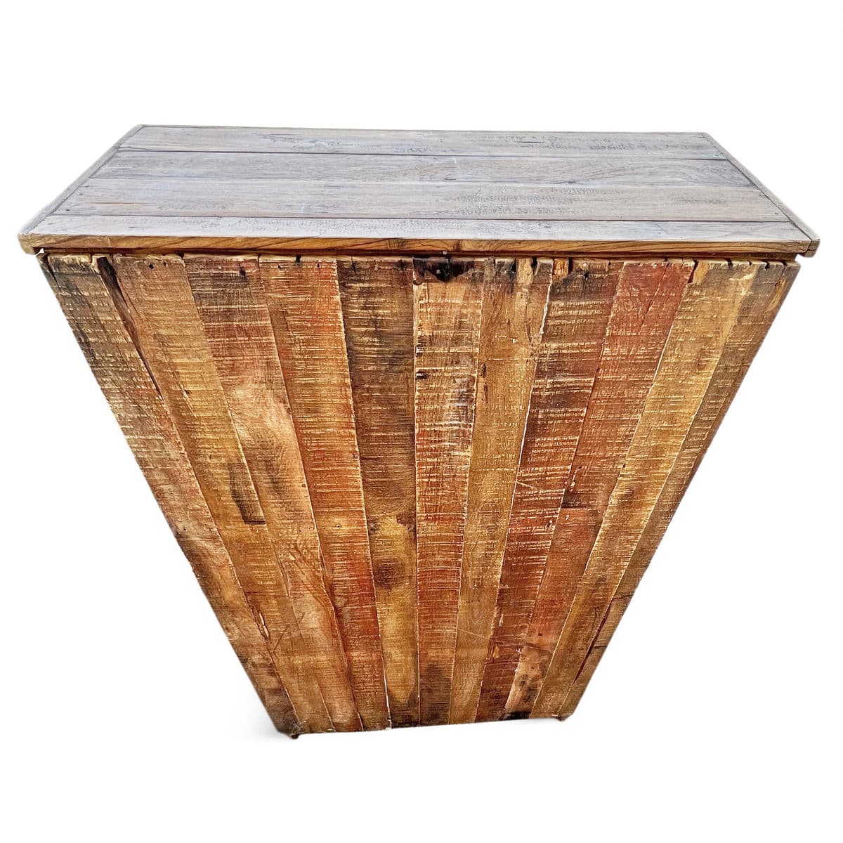 Vintage Colonial Teak Storage Dresser - Thumbnail 9