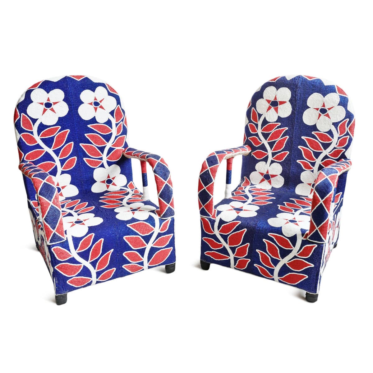 Yoruba Beaded Chair - Thumbnail 9