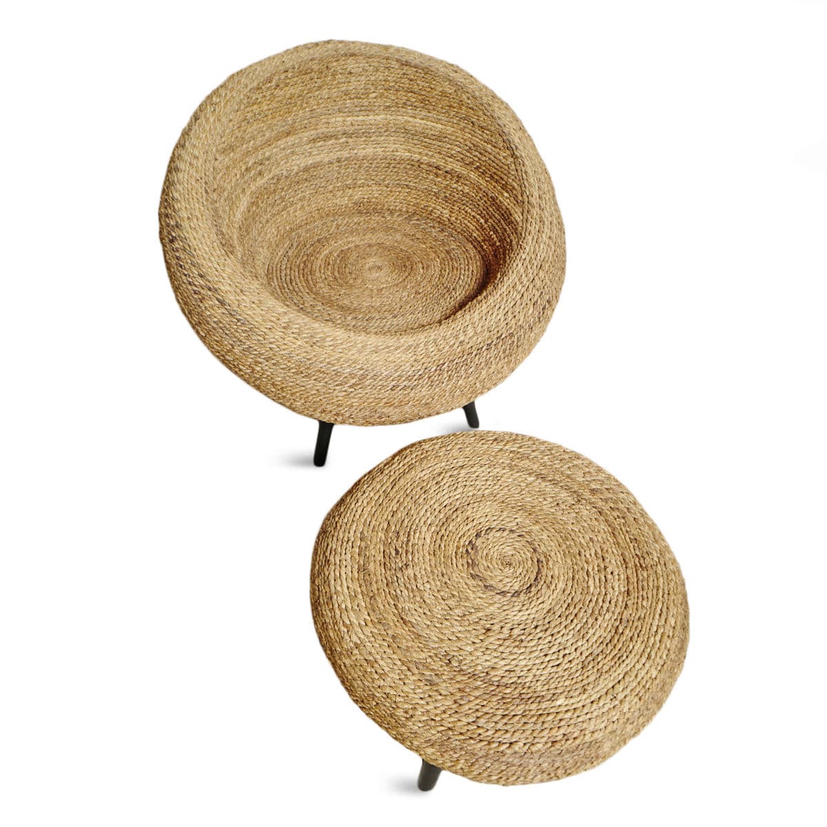 Banana Leaf Donut Ottoman - Thumbnail 9