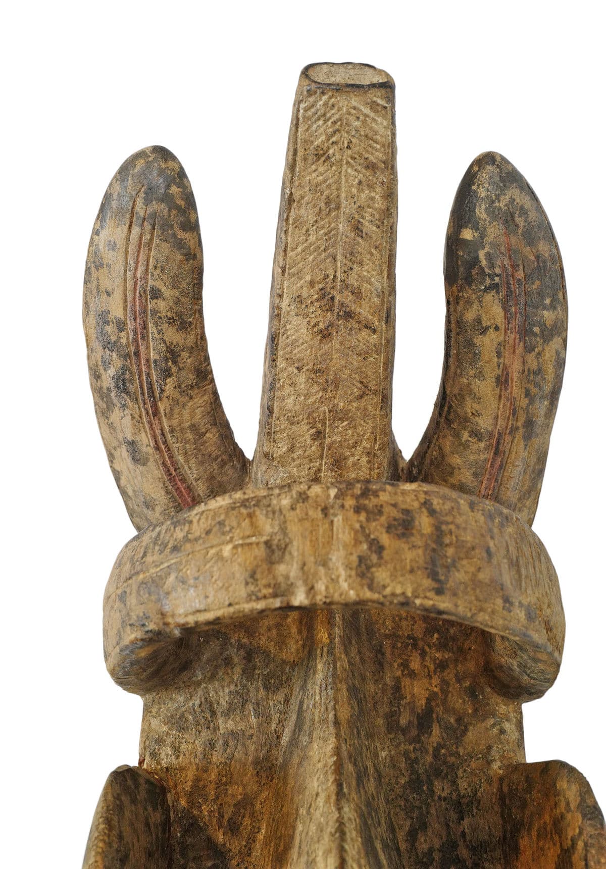 Old Grebo Bird Mask on Stand - Thumbnail 9