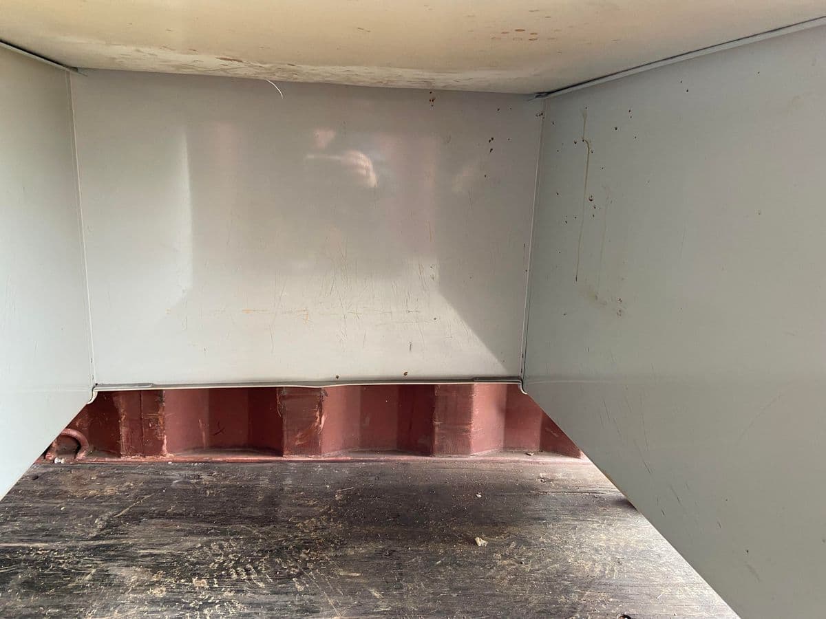 Vintage Mid Century Modern Metal Tanker Desk - Thumbnail 8