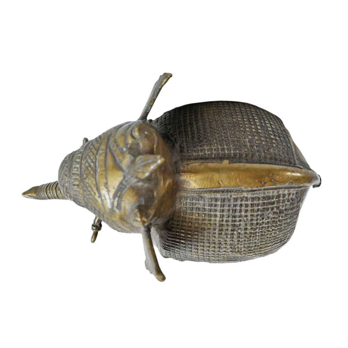 Antique Brass Jaipur Elephant - Thumbnail 9