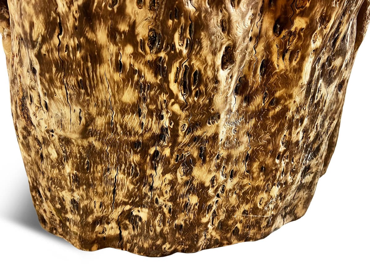 Burn Wash Lychee Stump Table - Thumbnail 9