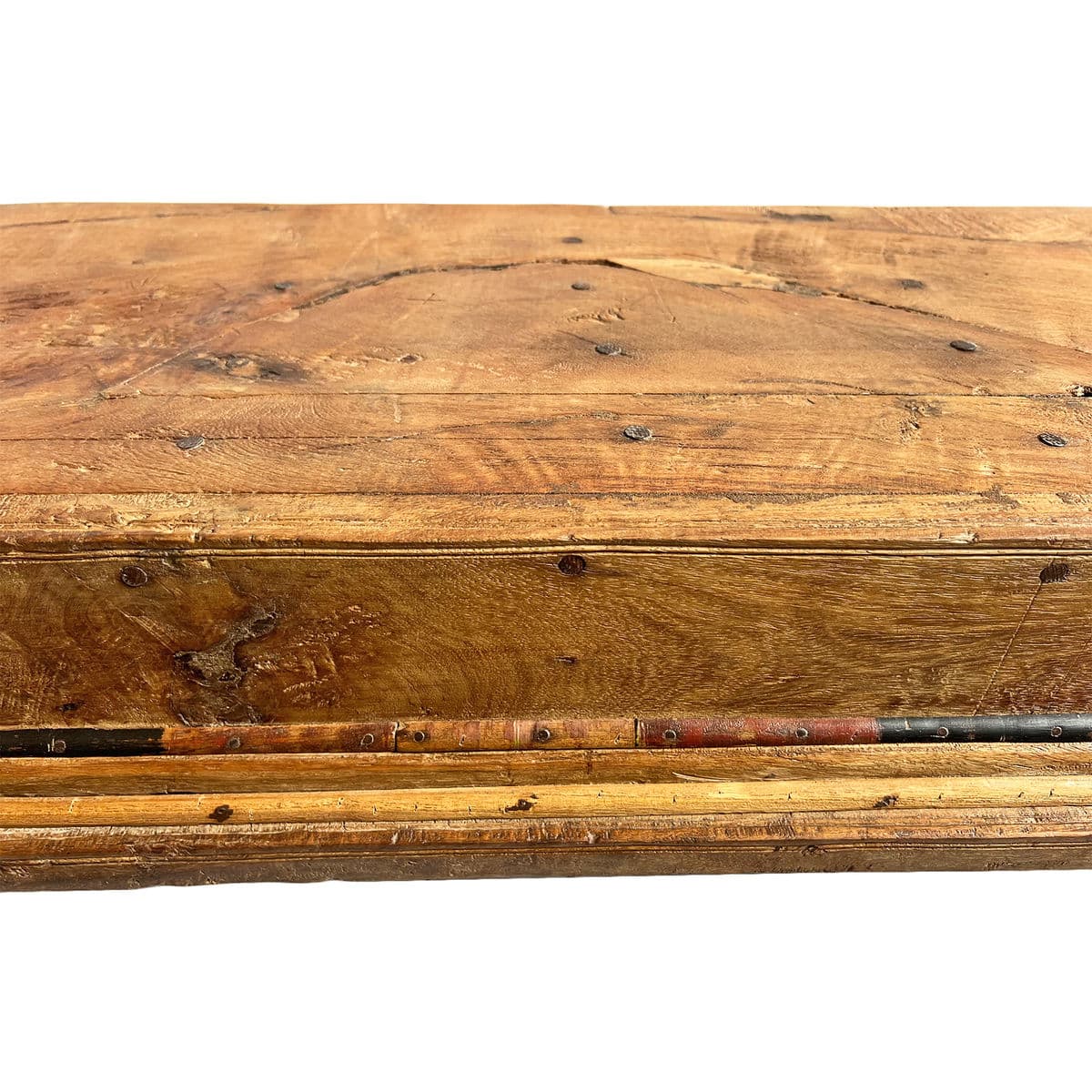 Salvaged Teak Low Table Bench - Thumbnail 9