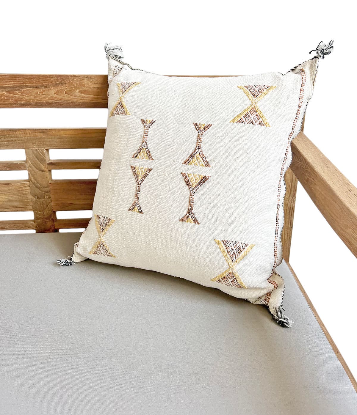 Outdoor Indoor Sutton Teak Daybed - Thumbnail 9