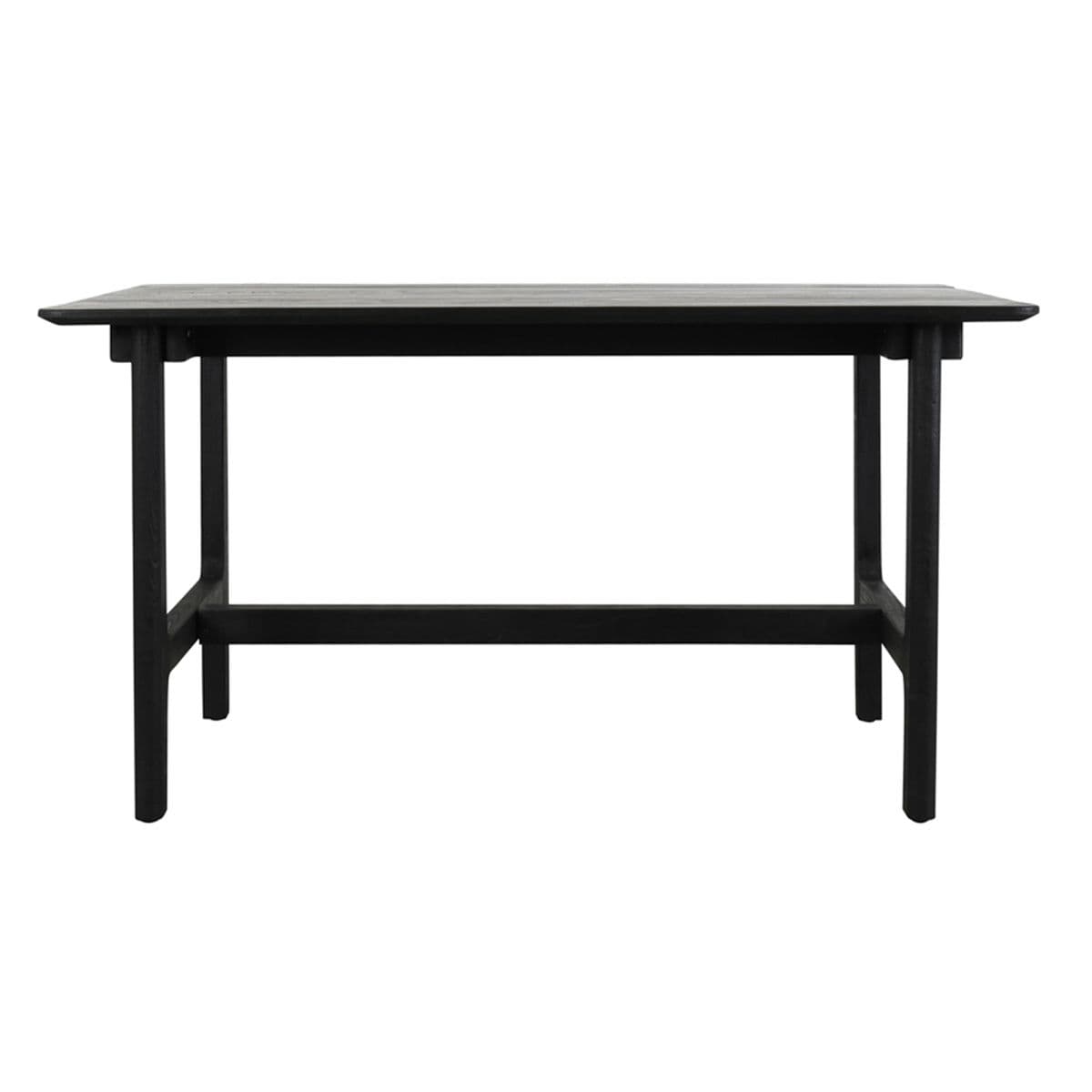 Outdoor Indoor Black Teak Counter Table - Thumbnail 9