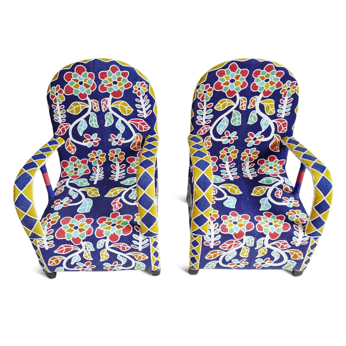 Yoruba Beaded Chair - Thumbnail 9