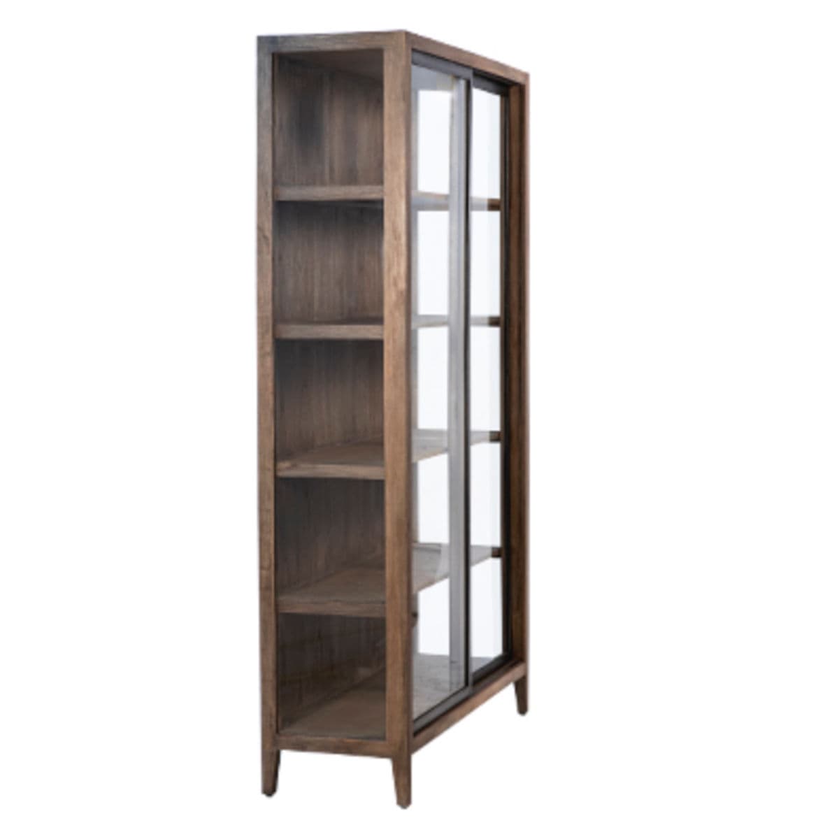 Nadina Wood Display Cabinet - Thumbnail 9