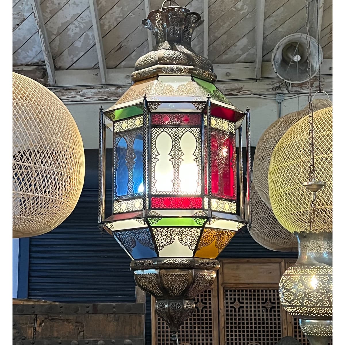 Large Moroccan Kasbah Chandelier - Thumbnail 9