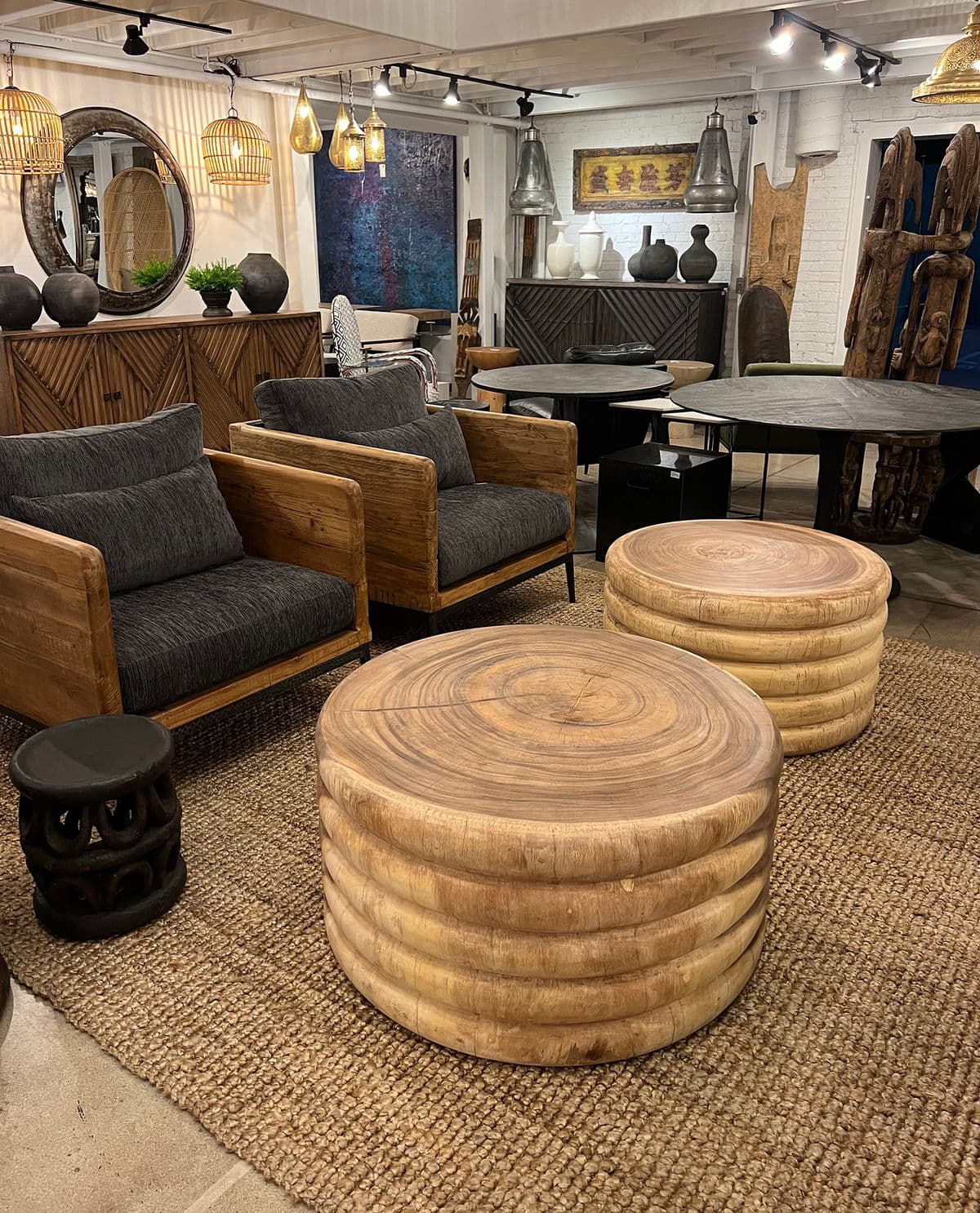 Raw Ribbed Stack Table - Thumbnail 9