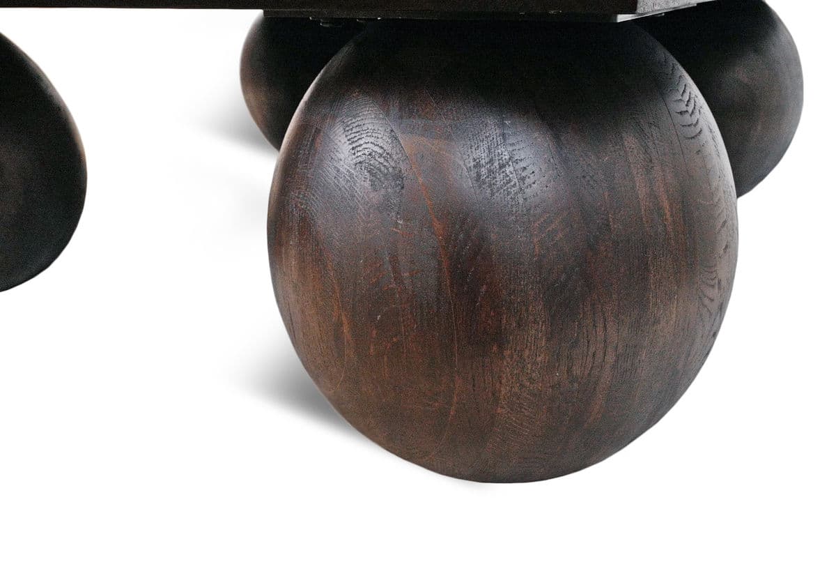 Modern Ball Leg Coffee Table - Thumbnail 9