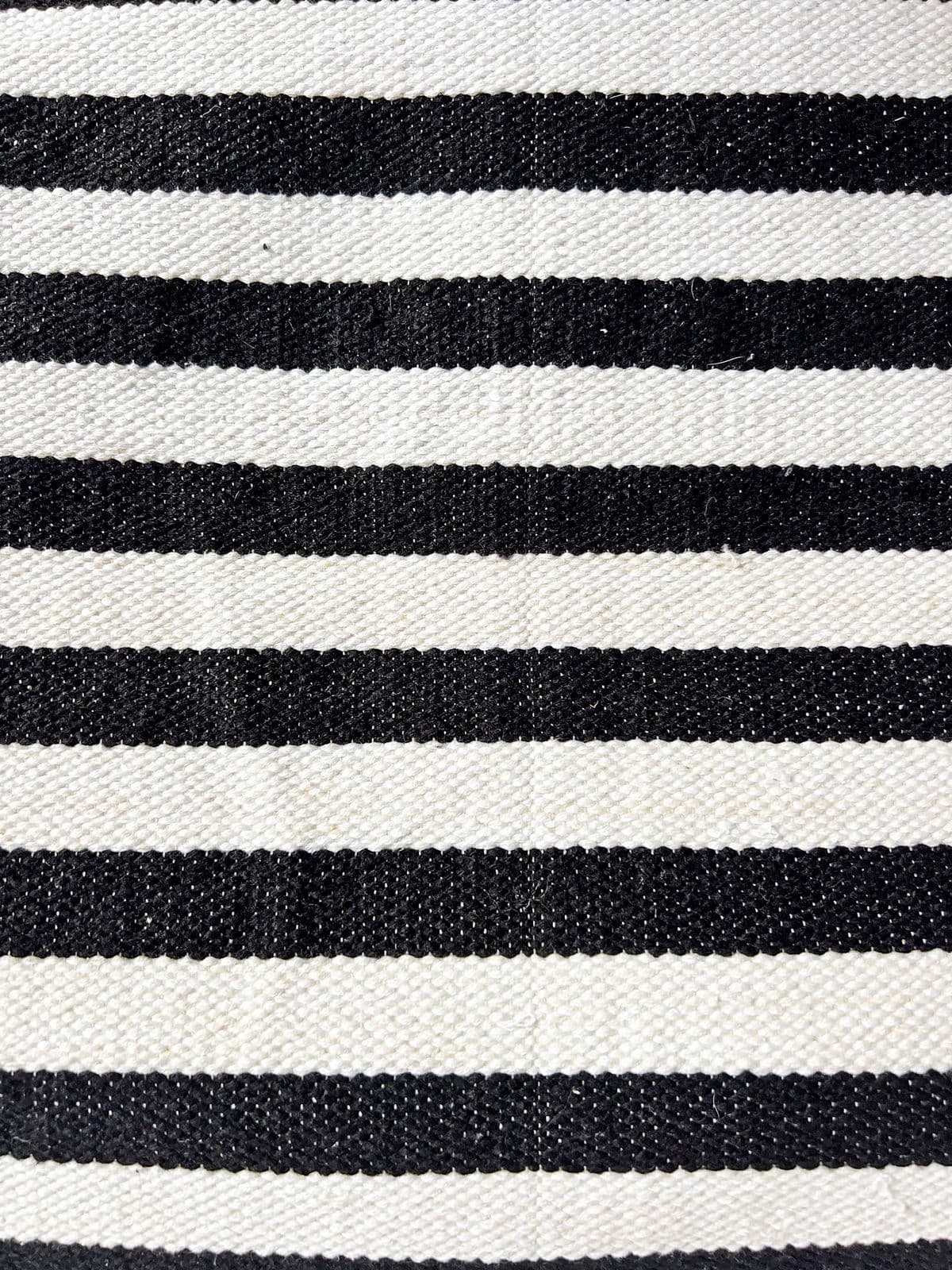 Black & White Burkina Faso Blanket - Thumbnail 9