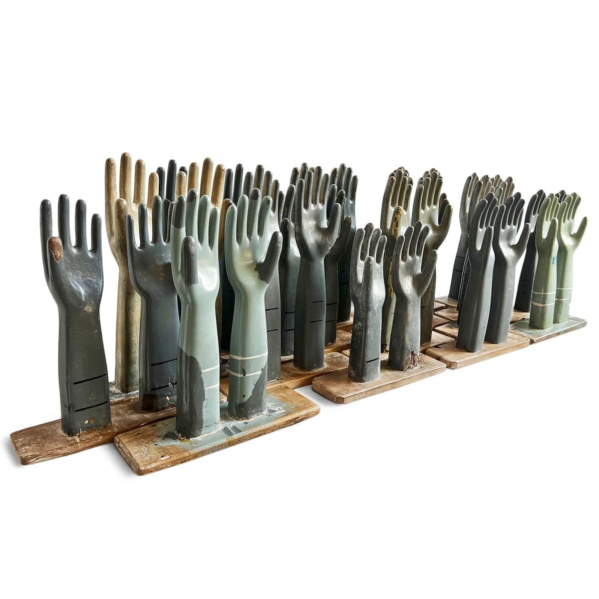 Vintage Wood Glove Molds - Thumbnail 9