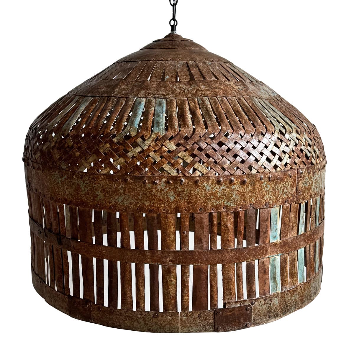 Vintage Iron Cage Pendant Light - Thumbnail 9