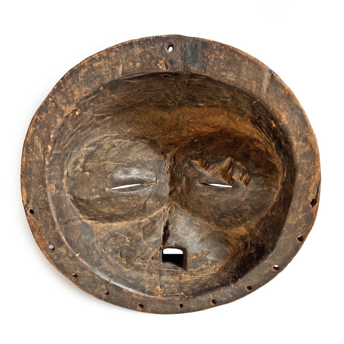 Early Mbunda Moon Mask - Thumbnail 9