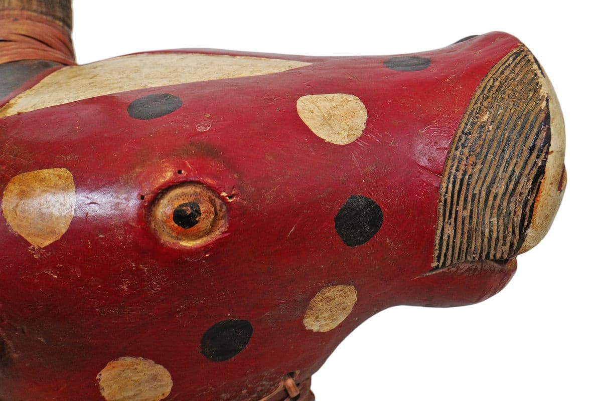 Old Bidjogo Guinea Cow Mask - Thumbnail 9