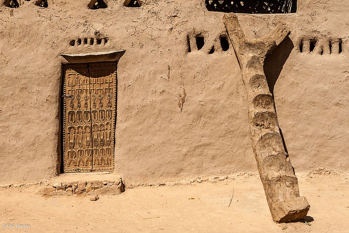 Vintage Dogon Grain Ladder - Thumbnail 9