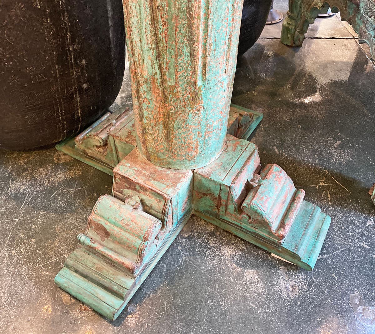 Antique Rajasthan Peacock Pavilion - Thumbnail 9