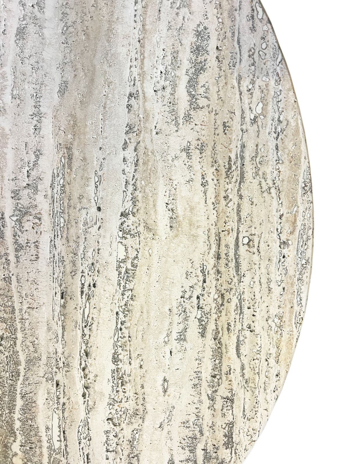 Round Kebe Stone Top Coffee Table - Thumbnail 9