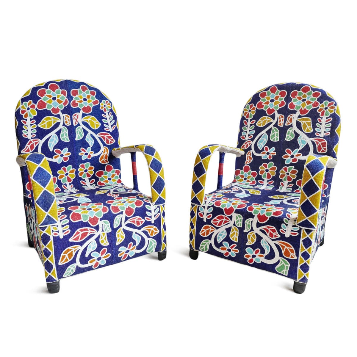 Yoruba Beaded Chair - Thumbnail 10