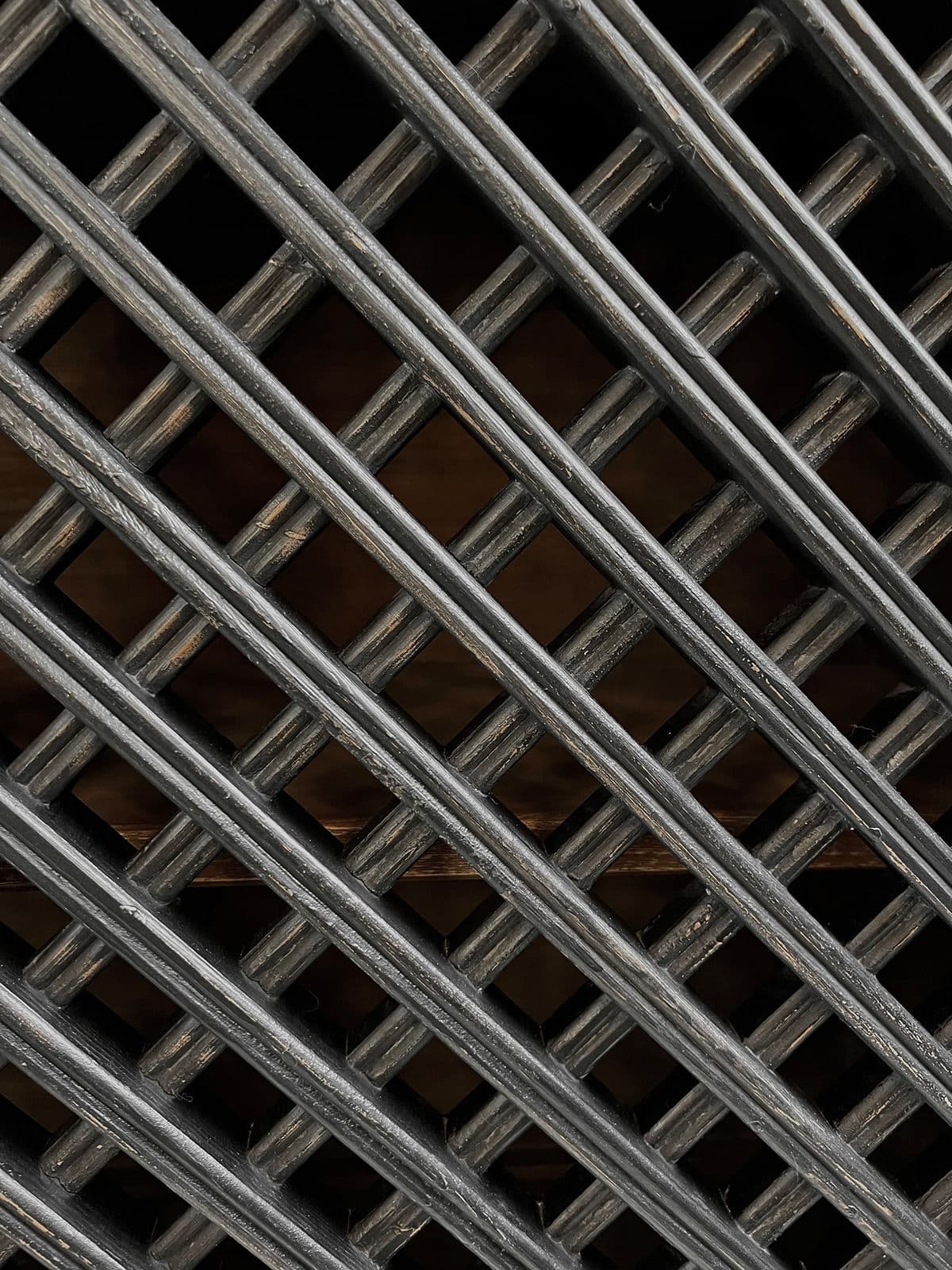 Black Aged Lattice Sideboard - Thumbnail 10