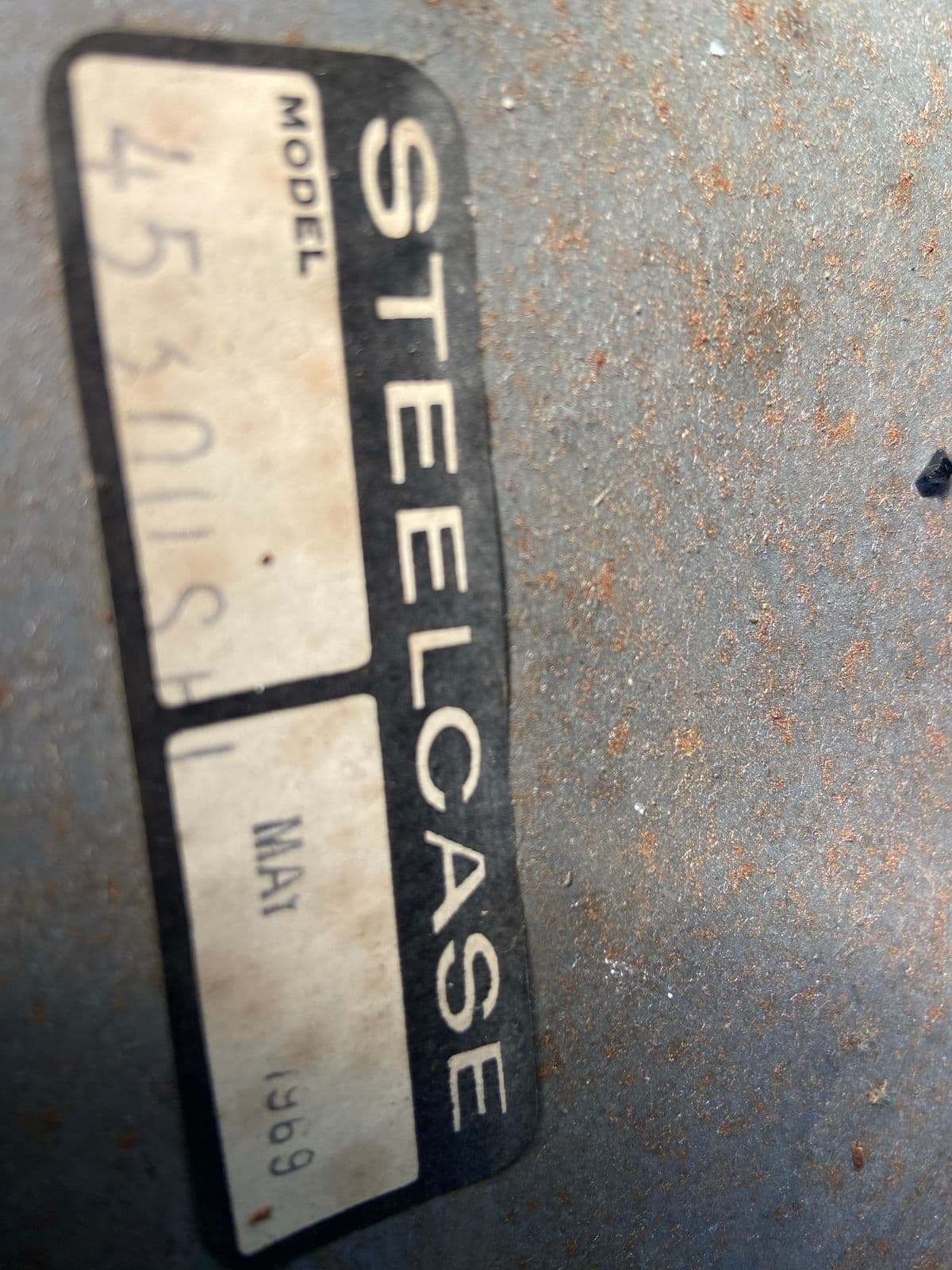 1960s Steelcase Vintage Mid Century Modern Tanker Desk - Thumbnail 9