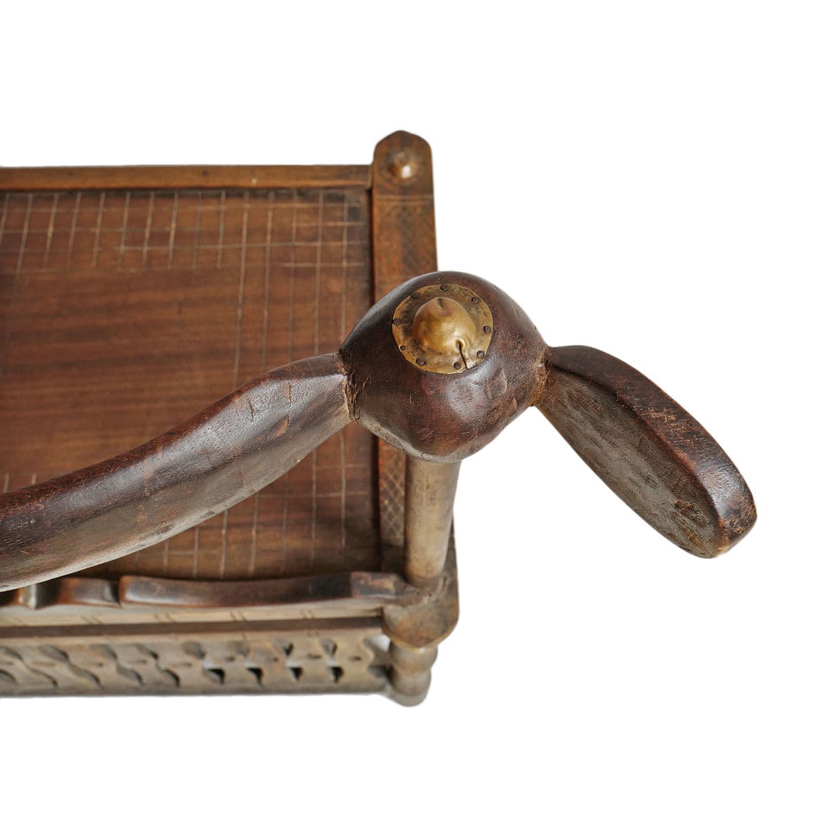 Antique Baule Chief Chair - Thumbnail 10