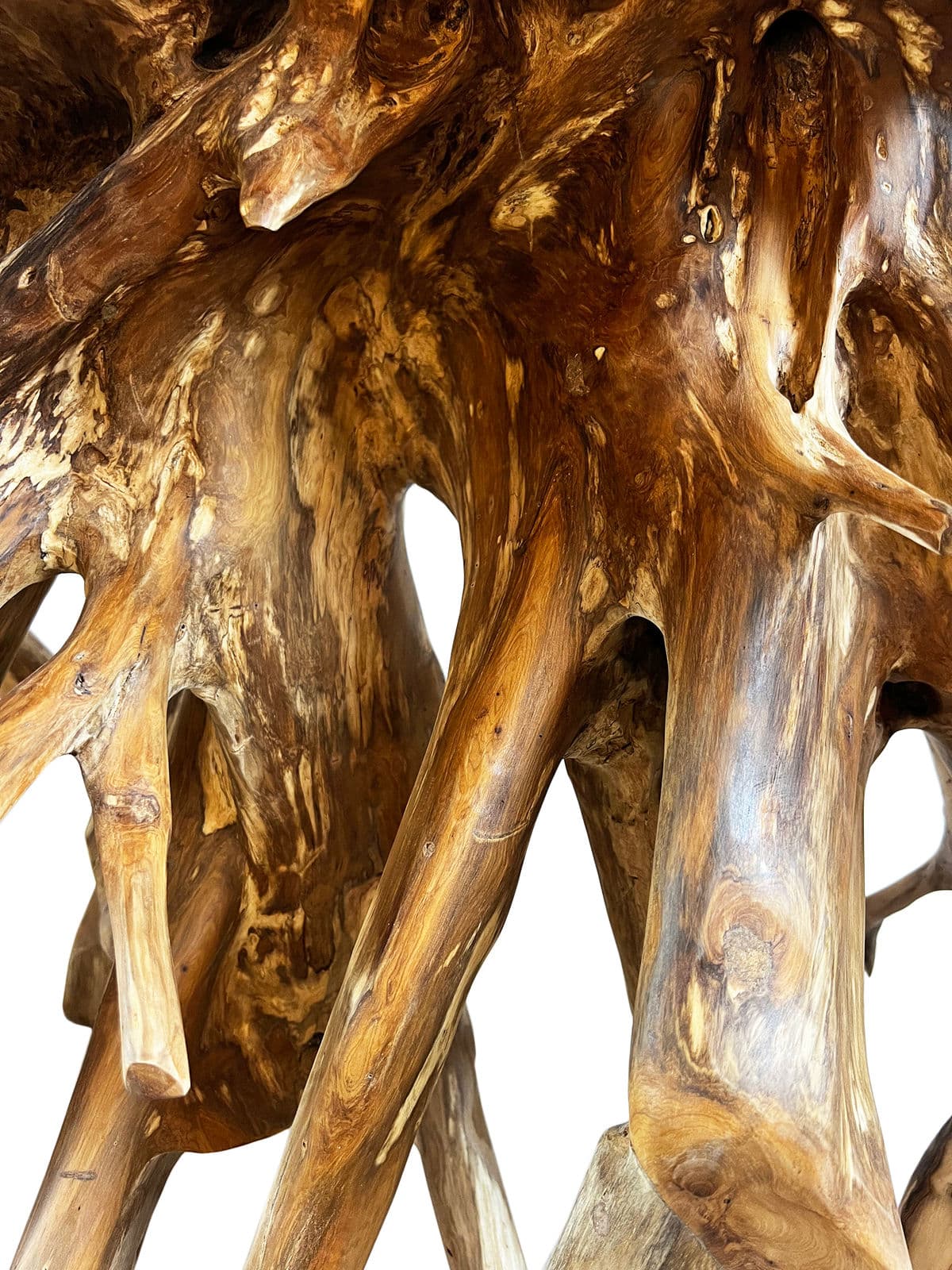 Organic Teak Root Console Table - Thumbnail 10