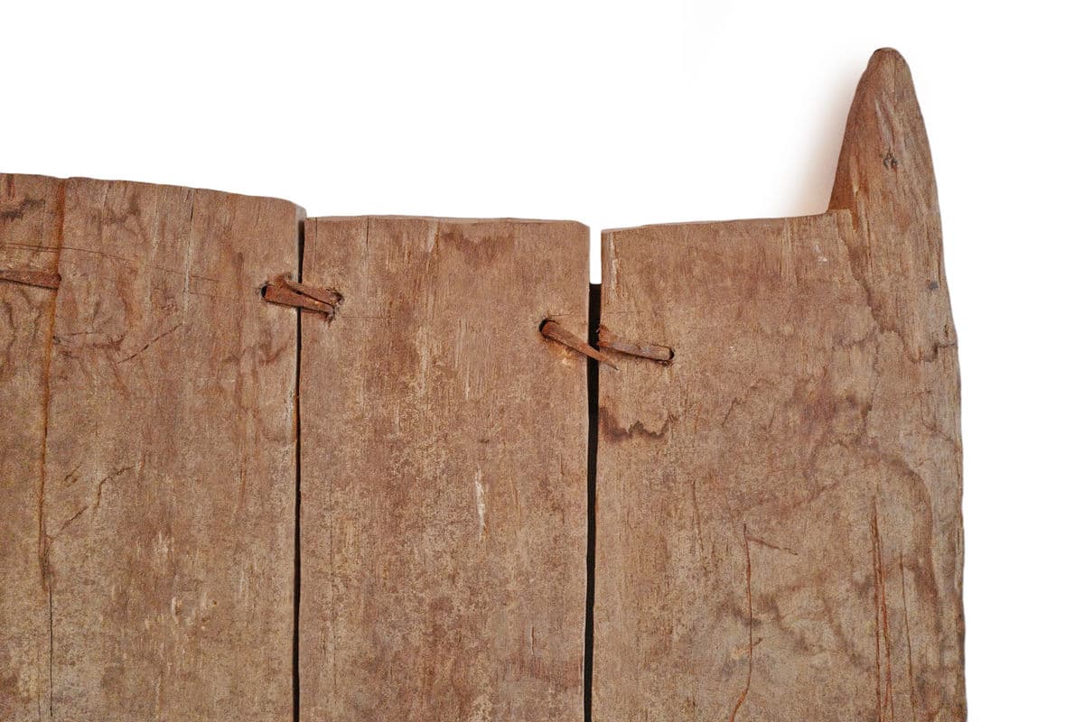 Authentic Old Djinge Mali Wood Door - Thumbnail 10