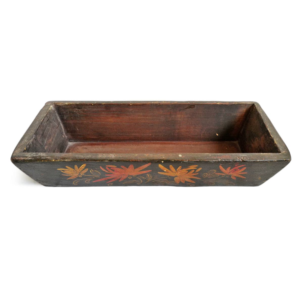 Vintage Painted Wood Storage Box - Thumbnail 10