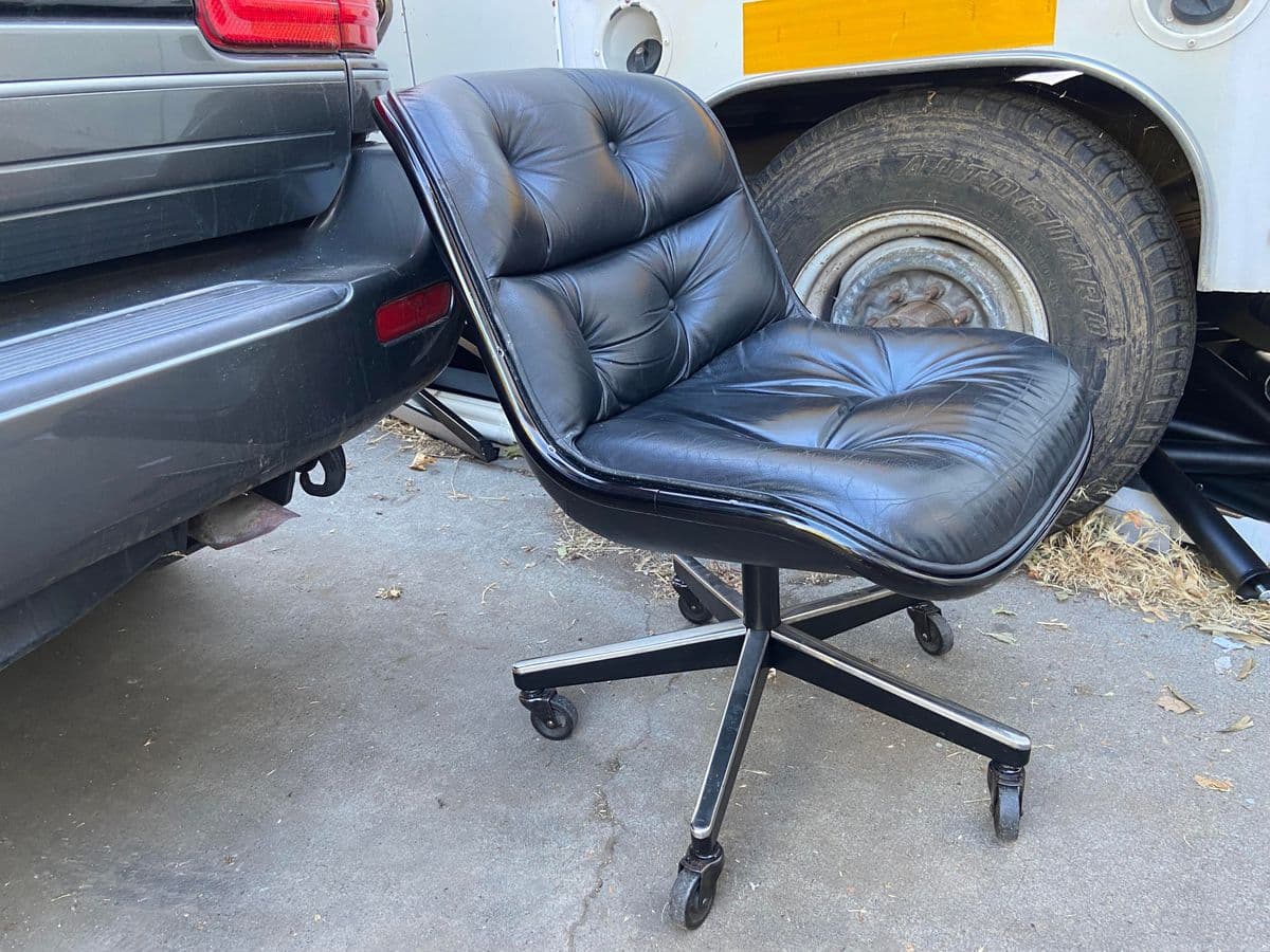 1980s Knoll Charles Pollock Chair - Thumbnail 9