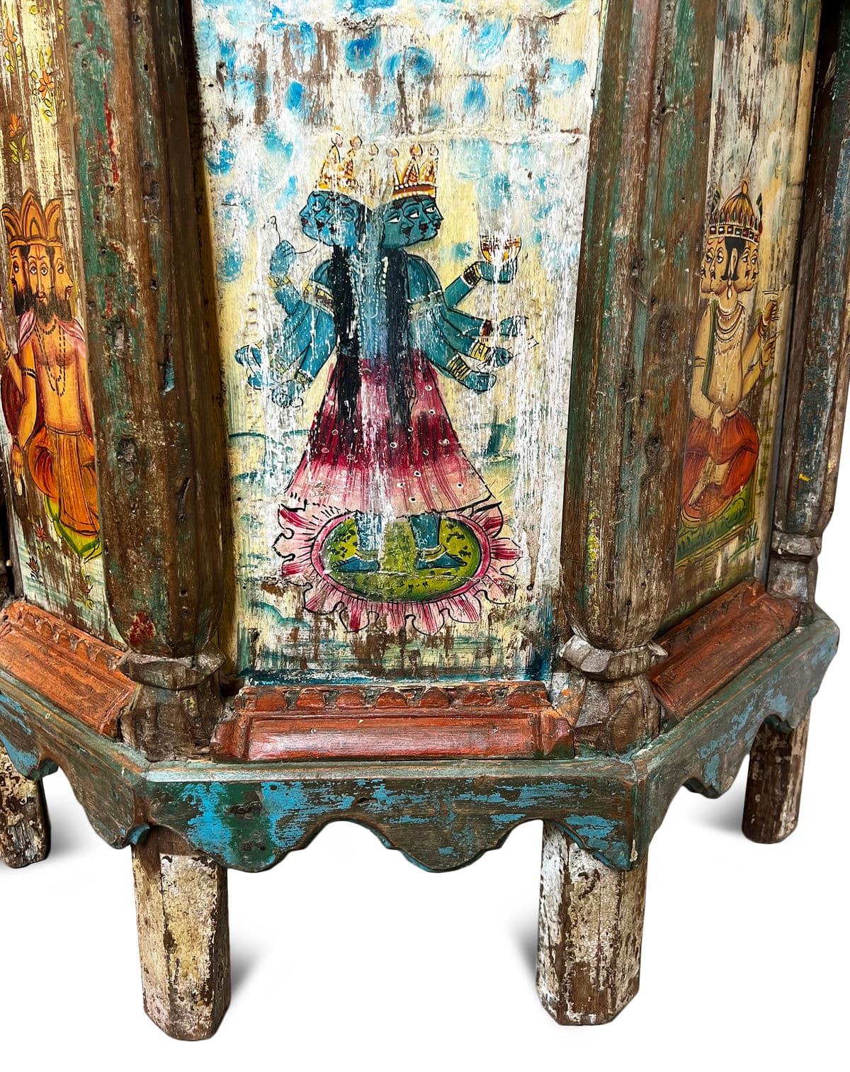 Antique Jaipur Painted Temple - Thumbnail 10