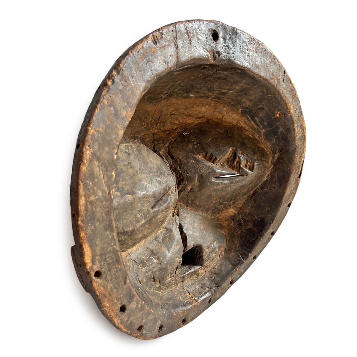 Early Mbunda Moon Mask - Thumbnail 10