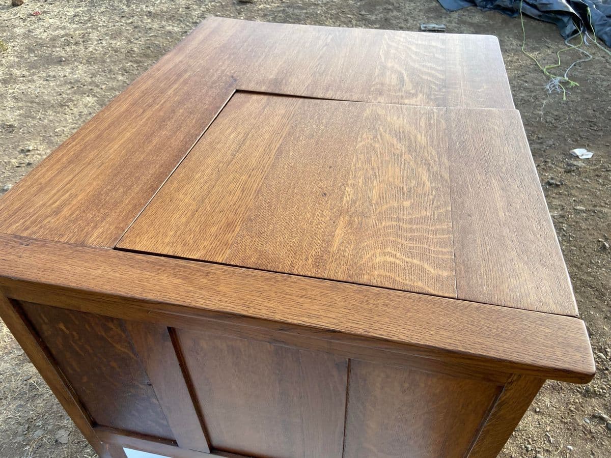 1920s Antique Typewriter Desk Needs Minor Work - Thumbnail 10