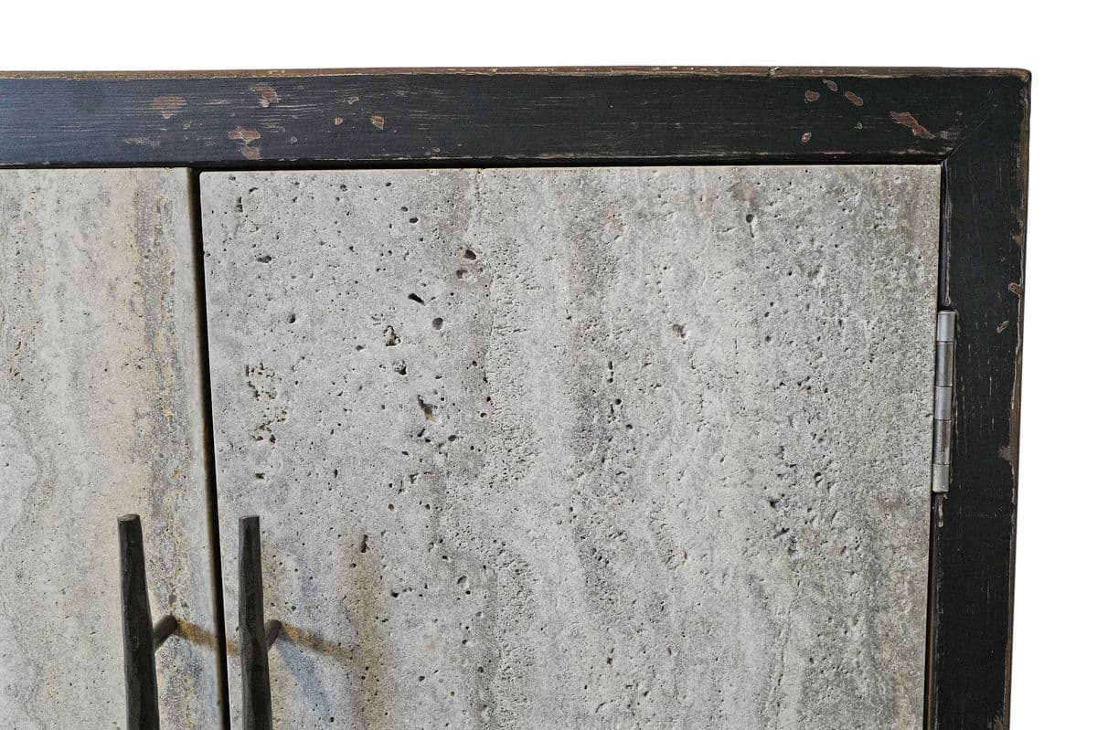 Grey Marble Modern Rustic Sideboard - Thumbnail 10